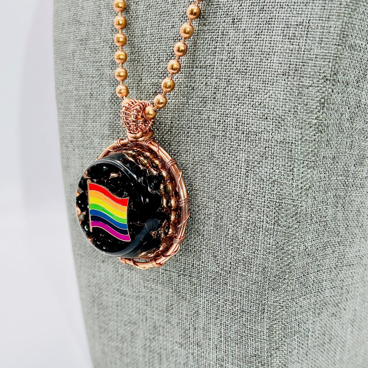 Rooted in Pride | Obsidian Amulet