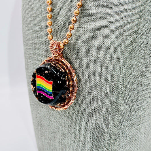 Rooted in Pride | Obsidian Amulet