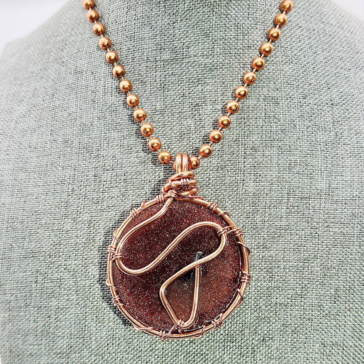 Keys to the Heart | Rhodonite Amulet