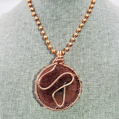 Keys to the Heart | Rhodonite Amulet