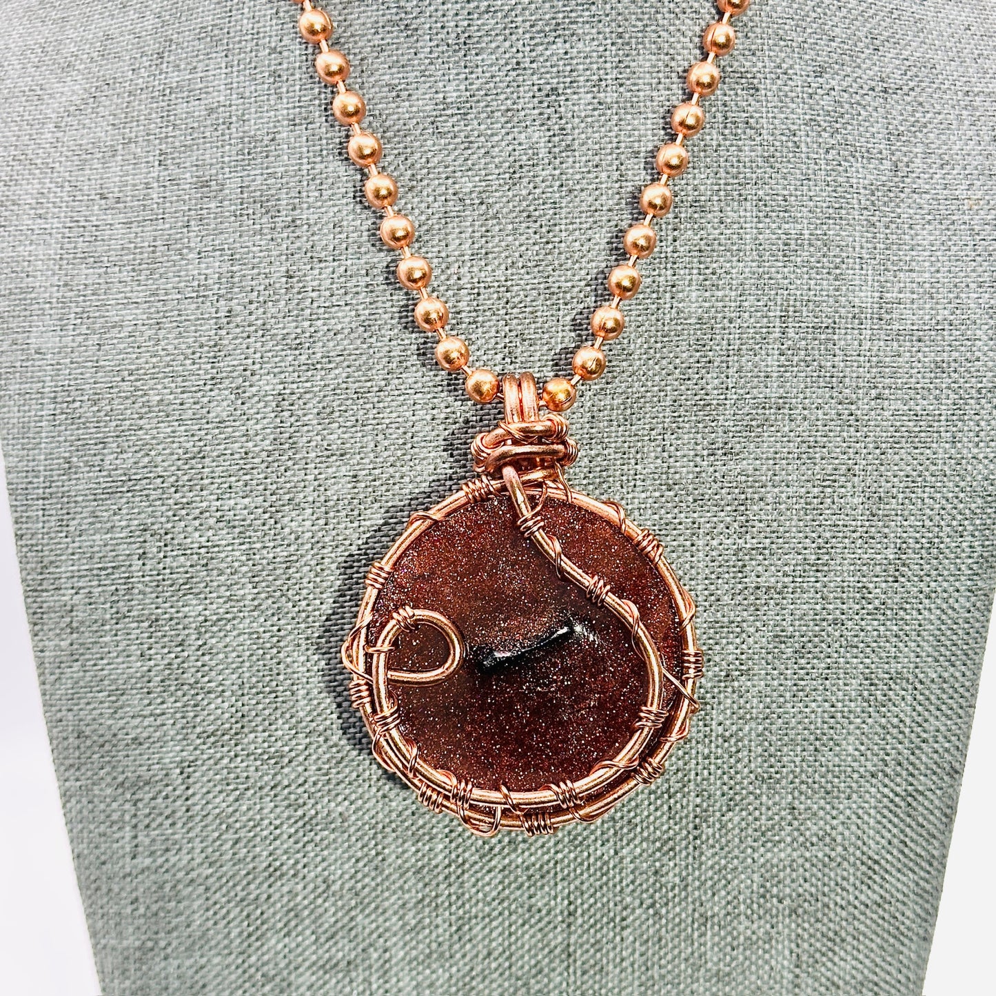Calm Compass | Howlite Resin AMulet