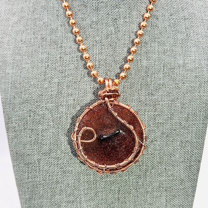 Calm Compass | Howlite Resin AMulet