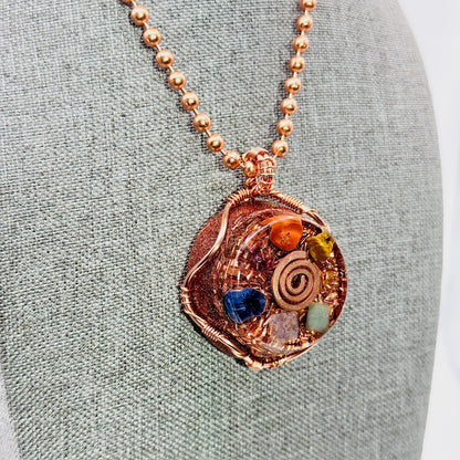 Chakra Centered | 7 Stone Chakra Amulet