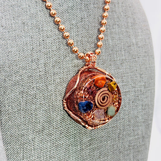 Chakra Centered | 7 Stone Chakra Amulet