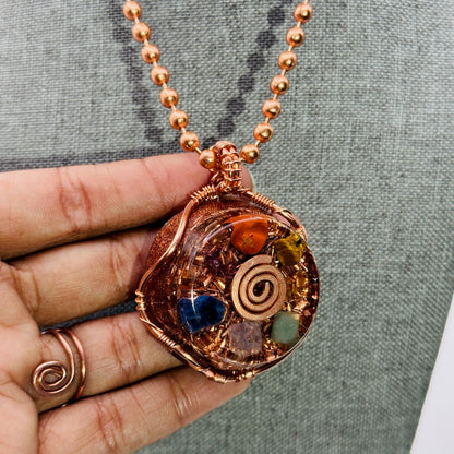 Chakra Centered | 7 Stone Chakra Amulet