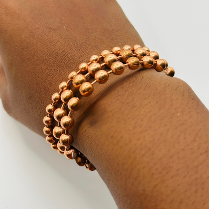 Large Copper Ball Bracelet | Copper Classic