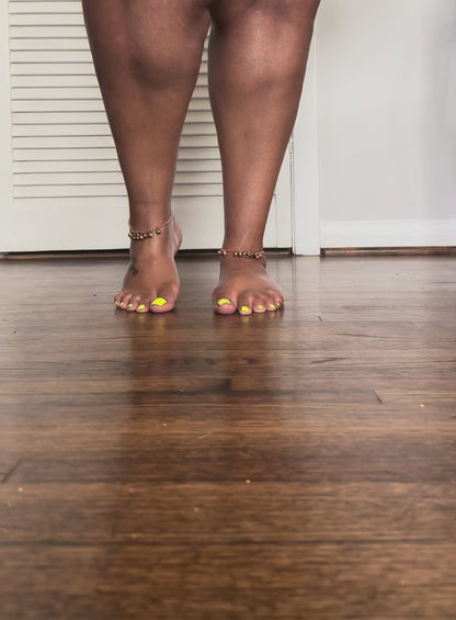 Classic Copper Ball Chime Anklet