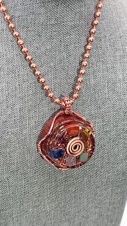 Chakra Centered | 7 Stone Chakra Amulet